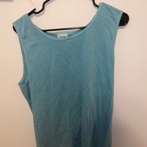 ✨3FOR$25✨ Turquoise Comfort Colors Tank